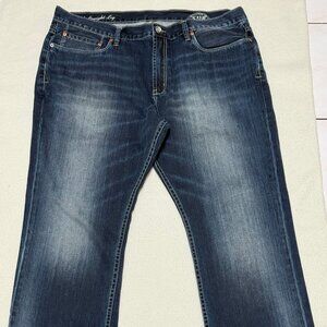 Tommy Bahama Jeans Men's Standard Straight Leg Fit Blue Denim Pants - 42"x30"